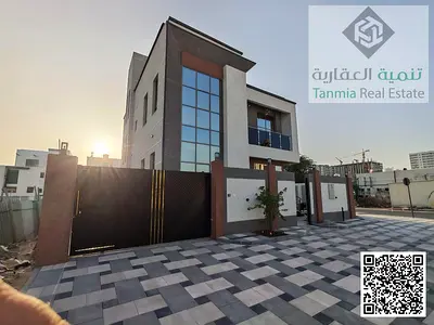 فيلا زاوية للبيع في الياسمين، عجمان | الفيلا رقم 6125 | مطلة على المسجد | بالقرب من الحديقة | 5 غرف نوم رئيسية | مكيف هواء | نقل ملكية مجاني | 2,600,0