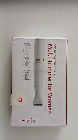 Soft Touch Rechargeable Multi-Trimmer for Women - Unused in Box