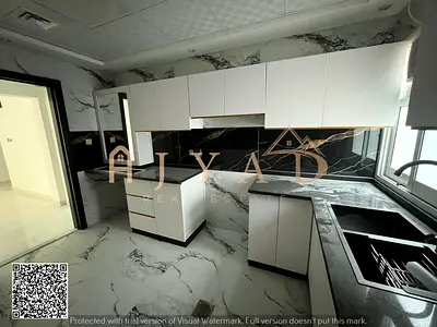 Annual brand new 2BR hall in Al Mowaihat 3 near Saudi German Hospital 2 master rooms 3 baths balcon