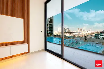 Semi Furnished | Pool view | Ready to Move