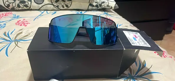 Oakley SUTRO T1, Sporty Wraparound Blue Mirror original new