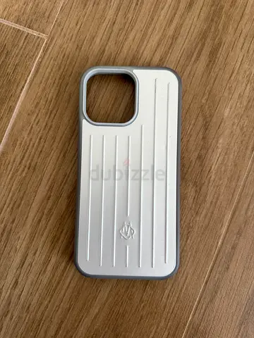 Rimowa used silver iPhone 16 pro max case