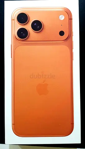 Apple iPhone (sealed box) — Orange/Gold finish — Unopened