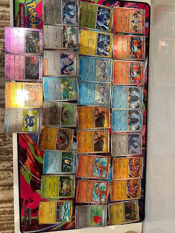 Japanese  Black Bolt Rare, common and uncommon cards