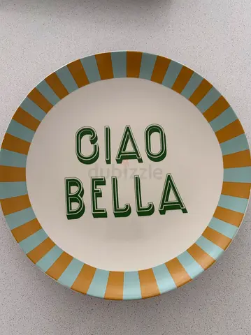 Italian plates 6 pieces