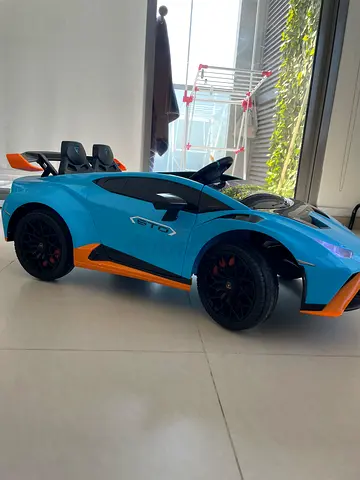 Lamborghini Electric Ride-On Sports Car for Kids, Good Condition