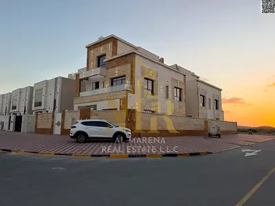 Residential and investment opportunity | Own a luxury villa in Al Zahia, Ajman | Two floors and a roof terrace, 6 master bedrooms | Competitive price