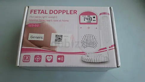 Portable Fetal Doppler (Generic) - Home Fetal Heart Rate Monitor U3-02