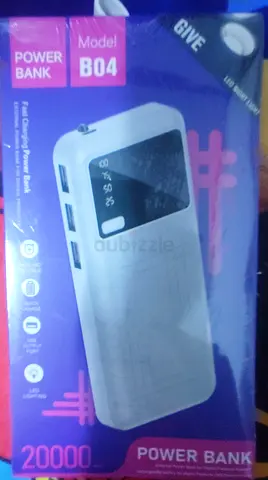 GIVE Model B04 20000mAh Power Bank (New, Sealed)