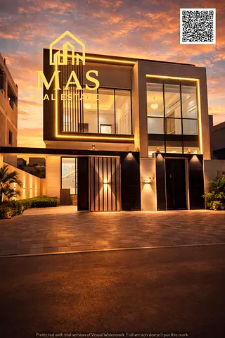 🏡 فيلا مودرن فاخرة للبيع في الحليو 2 – عجمان | 5 غرف | تشطيب راقي | شاملة رسوم التسجيل