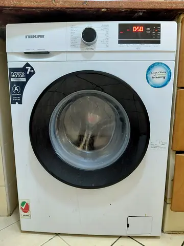 Nikai 7kg Front Load Washing Machine - Working Condition
