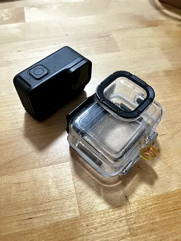 GoPro Hero 13 action camera with waterproof housing (used 6 months only for scuba diving)