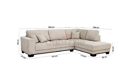 Sofa Mass Corner L shape