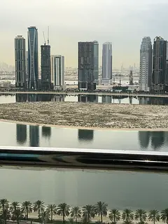 Premium 3BR with Balcony in Al Khan | Separate Gyms &amp; Pool | Free Parking &amp; Maintenance
