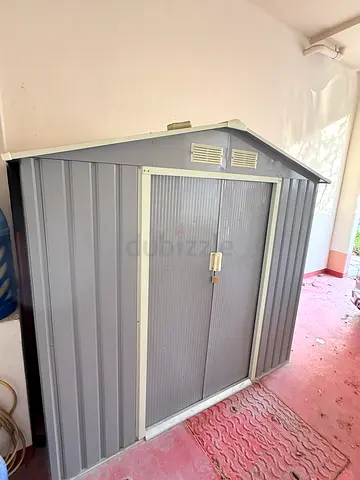Metal Outdoor Storage Shed - Compact Garden Storage Unit