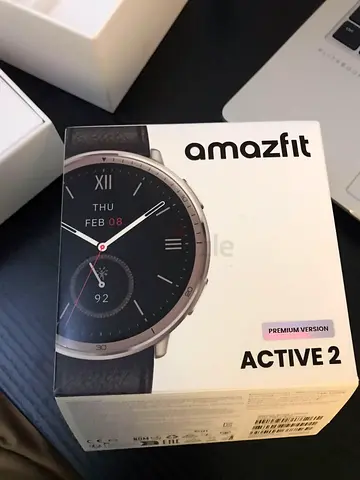 Amazfit Active 2 Premium Black Leather Seal Opened (New)