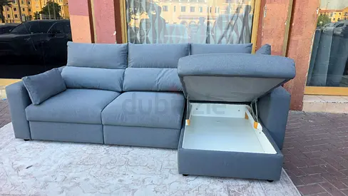 Like A New Condition High Quality ikea eskilstuna L shape sofa under storage