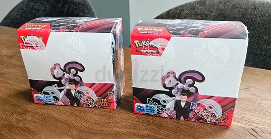 Two Sealed Pokémon TCG Destined Rivals Booster Boxes - Brand New