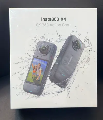 Insta360 X4-8K Waterproof 360 Action Camera-Brand New