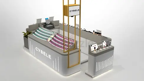 Luxury kiosk model