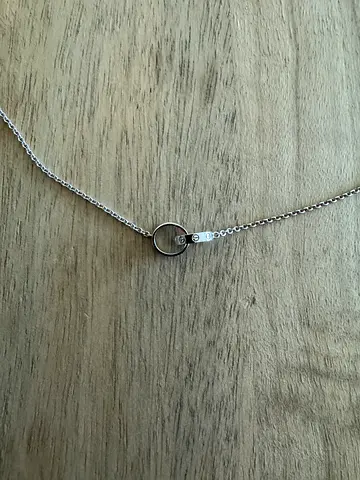 Cartier Love Pendant White Gold