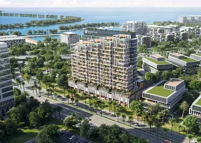 Beachfront 3BR +Maid Apartment | Flexible Payment | Pool & Skyline Views