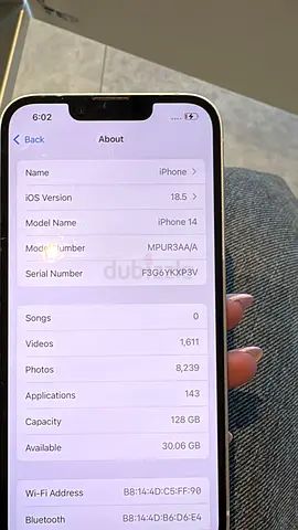 I PHONE 14 128GB FOR SALE