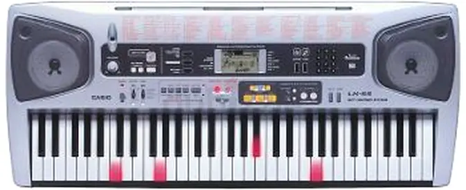 Casio LK-55 Piano with Key Lighting System AED-350
