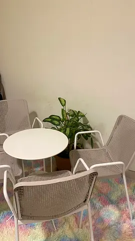 2 IKEA chairs free (without table)