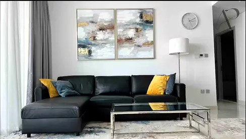 TAKOMA 1BR at Emaar Beachfront | Private Beach & Palm Views