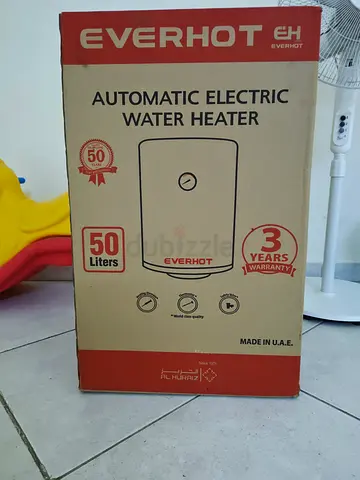 Everhot 50L Automatic Electric Water Heater - New in Box