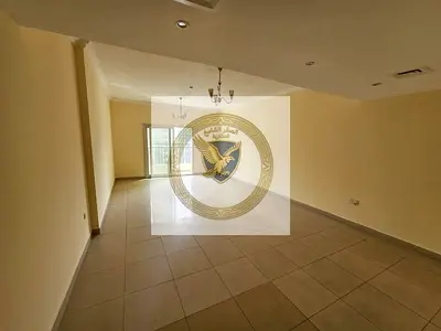 Free parking & year-round maintenance | 3BR hall, maid’s room, balcony & built-in wardrobes.
