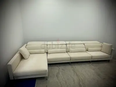 As good as new Italy brand lshape sofa