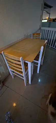 Homebox Dining Table with 3 Matching Chairs