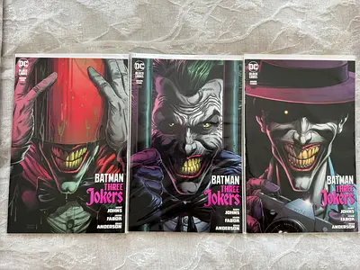 Batman 3 Jokers Complete Comic Book Set