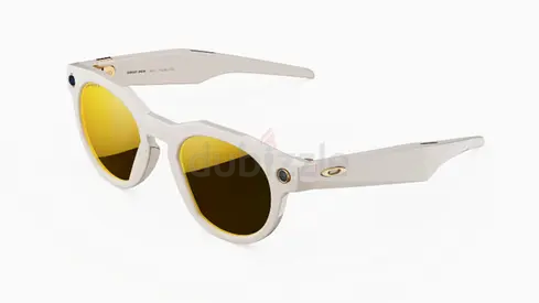 META OAKLEY HSTN LIMITED EDITION WARM GREY PRIZM 24K POLARIZED