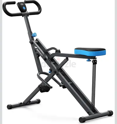 Compact Foldable Squat Machine with Resistance Cords — Lightly Used