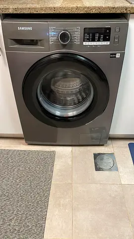 Samsung Front Load Washing Machine - 8kg, Grey