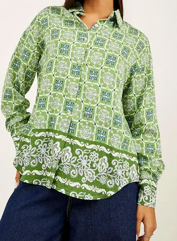 Green shirt Brand new with tag size large