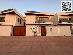A villa with 5 master bedrooms opposite Azha, with a price including registration and ownership fees