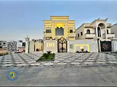 Classic corner 5BR villa, registration fees included, in Al Helio 2, Freehold . Bank financing .