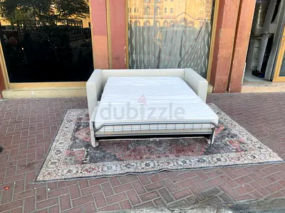 Natuzzi premium quality two seater sofa bed with mattress