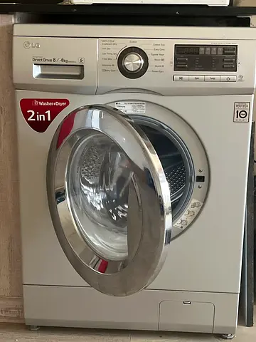 LG Front Load Washer Dryer 2-in-1 (8kg)