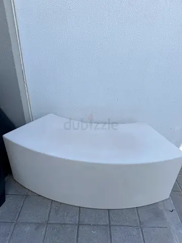 Light Bench - Outdoor including colorful lightbulbs