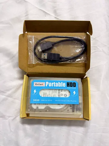 Kinhank portable retro game HDD