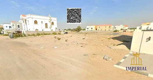 ارض سكني فلل (G+1) تملك حر في الروضه 1 عجمان تاني قطعه من شارع الرياض