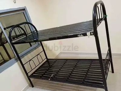 Bed Black Bunker used