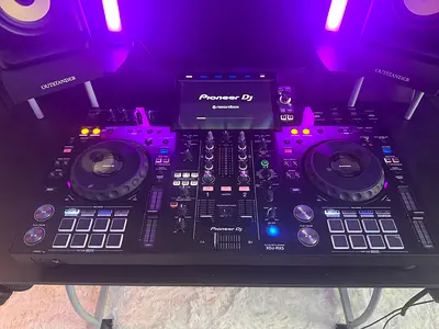 Pioneer RX3 controller with many accessories