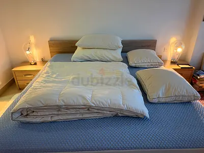 Duvet and pillows