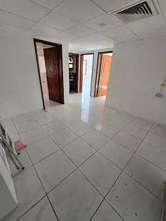 For rent Sharjah Al Majaz 2 2BR hall spacious apartment 2 bathrooms central AC prime location near s